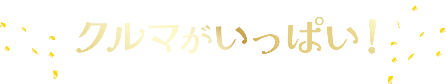 クルマがいっぱい！